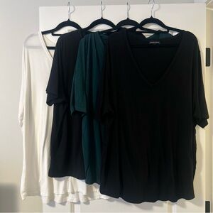 Lot of Universal Standard Basic Tops